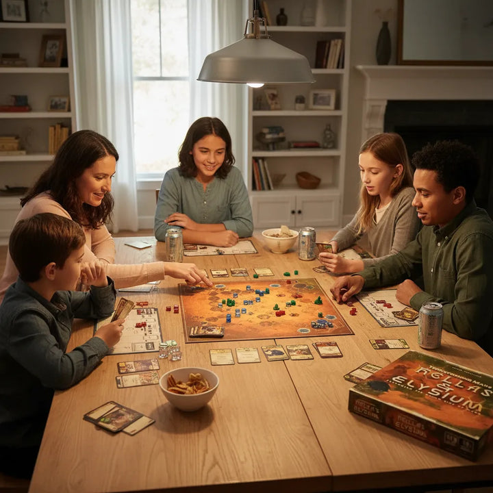 Juego De Mesa Terraforming Mars Reglas Estrategia Para Niños