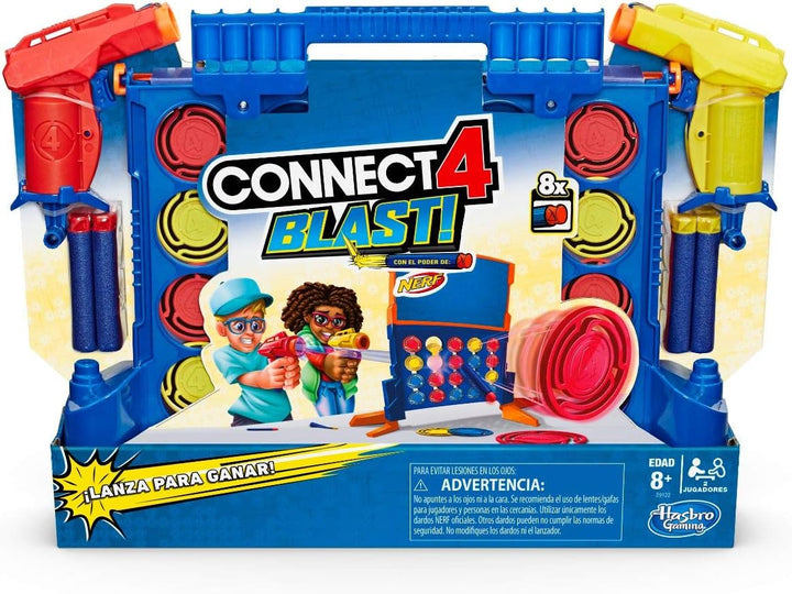 Juego De Lanzamiento De Fichas Connect 4 Blast Para Niños