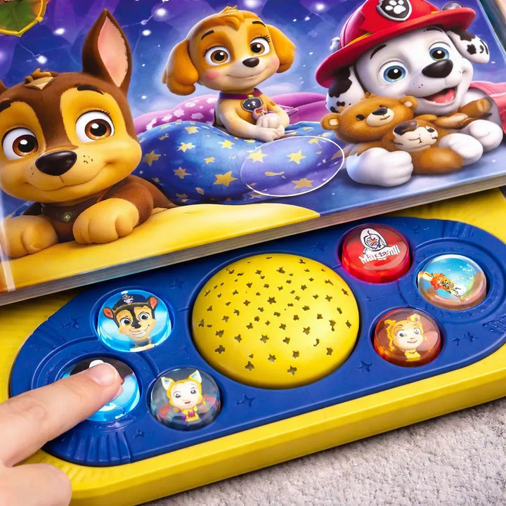 Libro Proyector Paw Patrol Canciones Para Dormir Para Niños