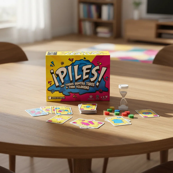 Juego De Mesa Piles Estrategia Para Niños Familia