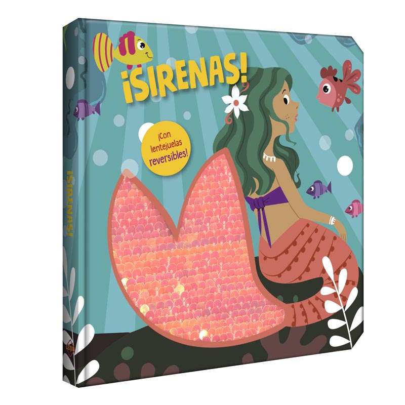 Libro Interactivo Sirenas Sensorial Niños