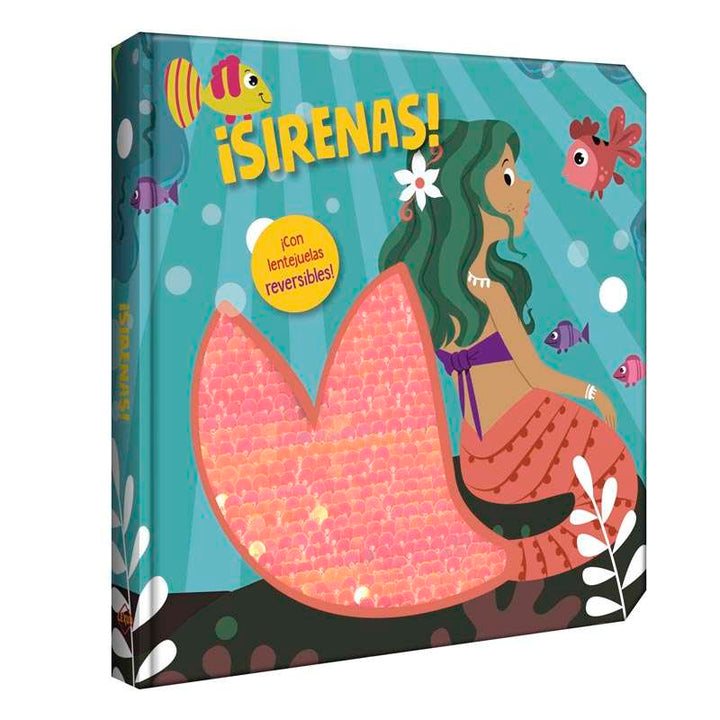 Libro Interactivo Sirenas Sensorial Niños