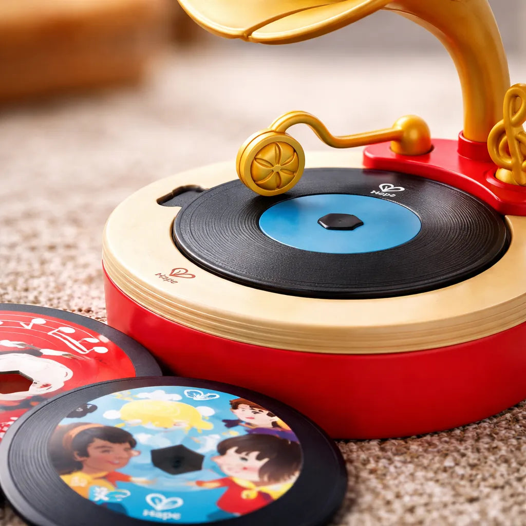 Juguete Didáctico Fonógrafo 7 Piezas Para Niños