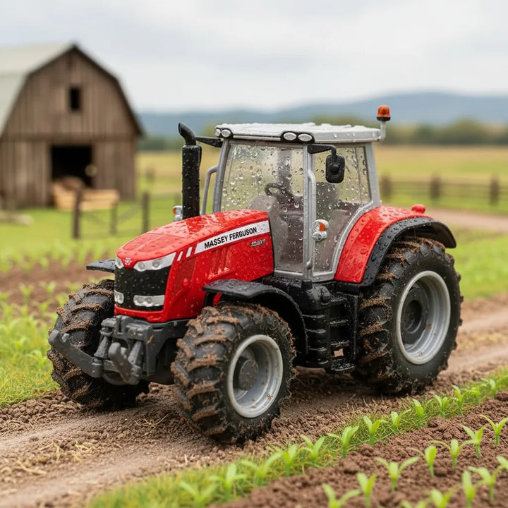 Tractor A Escala Massey Ferguson Rojo