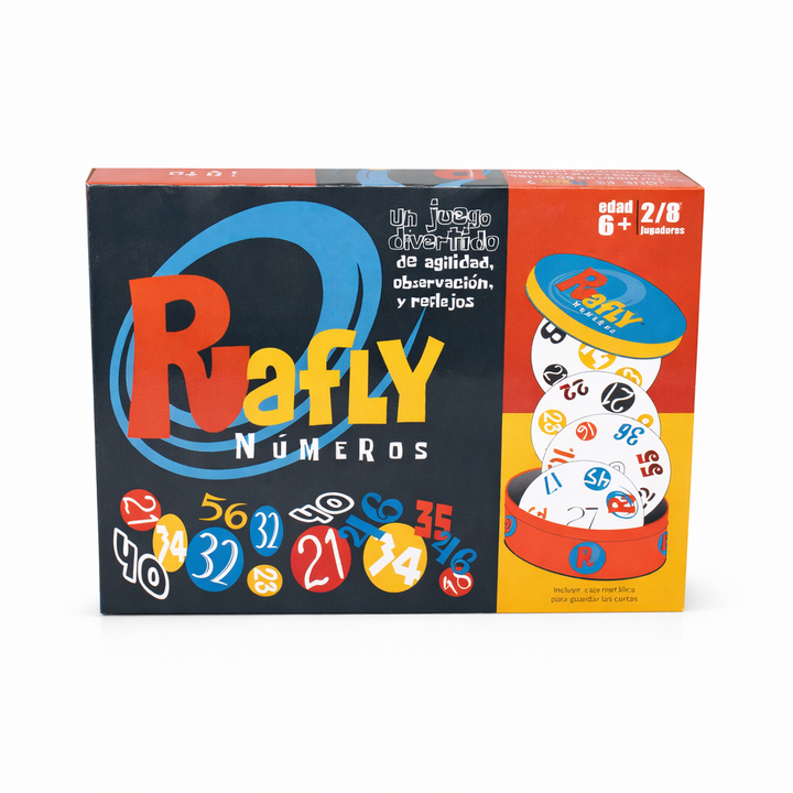 Juego De Mesa Rafly Números Para Familia Niños
