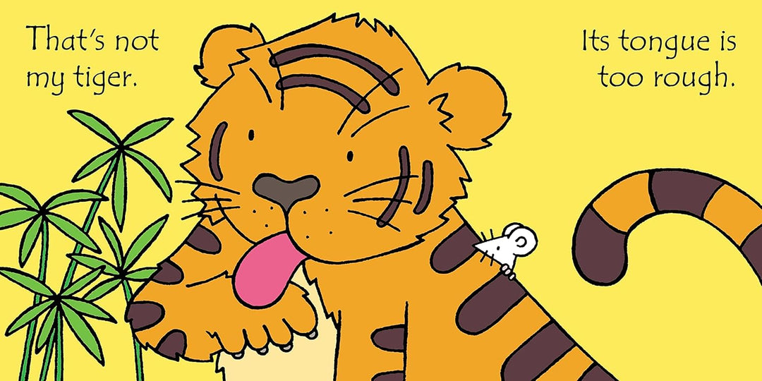 Libro Físico Ilustrado Ese No Es Mi Tigre Para Niños