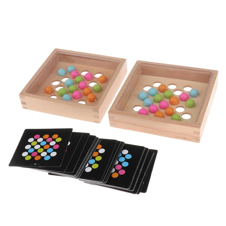 Juego Agilidad Y Memoria Tablero Madera Para Niños