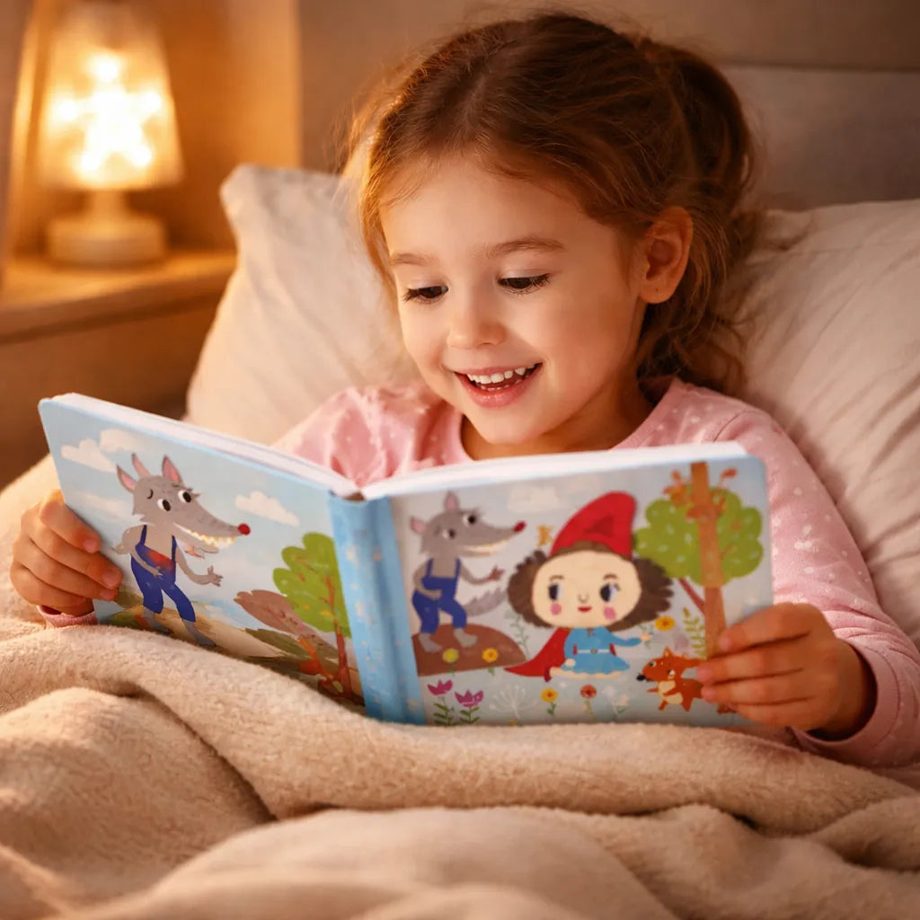 Libro Clásicos Caperucita Rojas Títere Niños