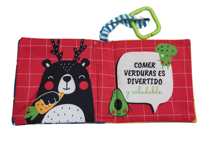 Libro Infantil para el baño Hora De Comer Bebès