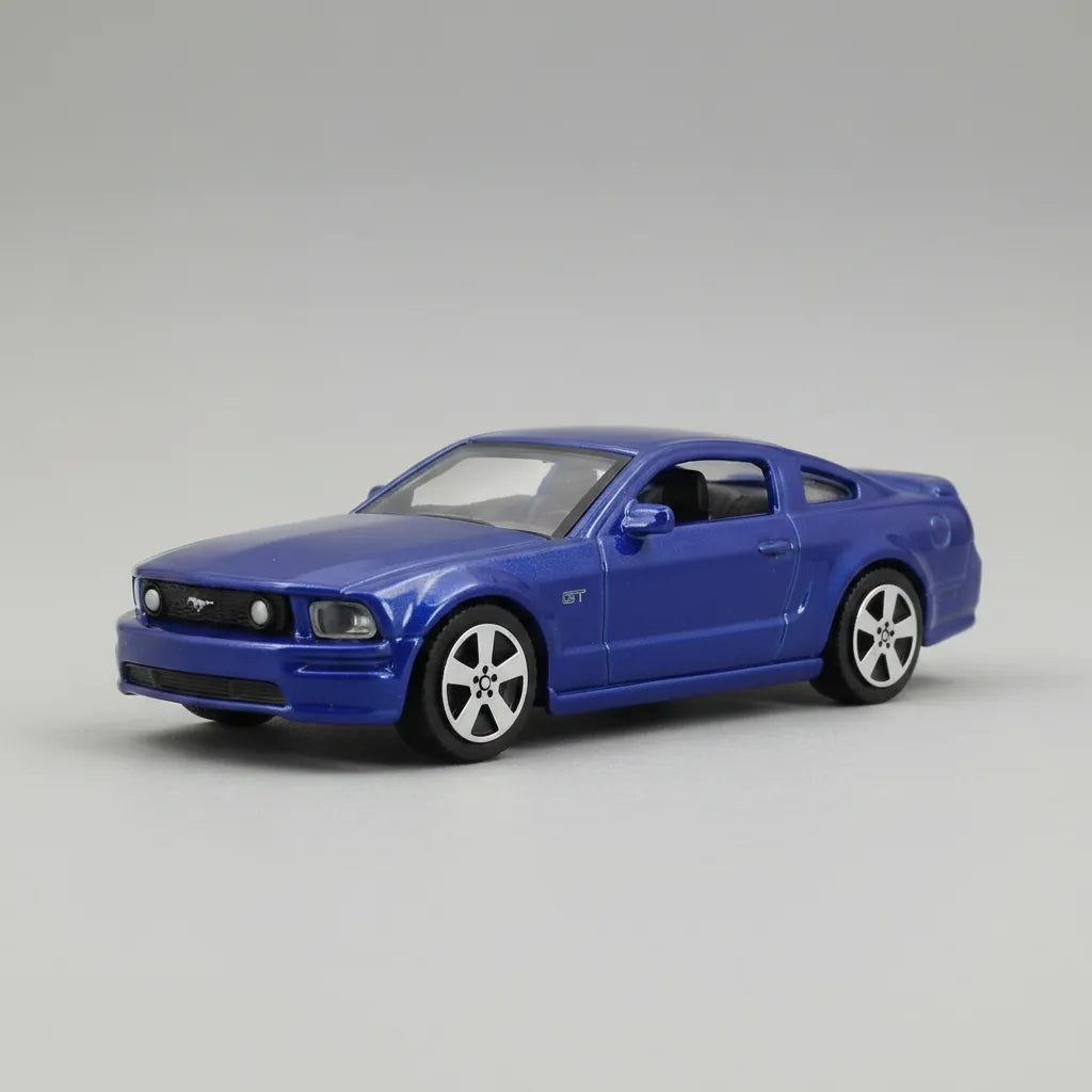 Carro A Escala 1:43 Ford Mustang Gt Azul