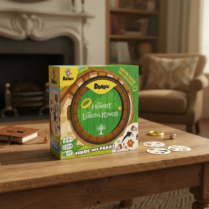 Juego De Mesa Dobble Señor De Los Anillos Para Niños Familia