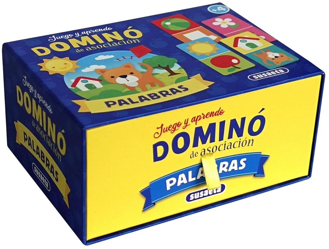 Juego Dominó De Asociación De Palabras Para Niños