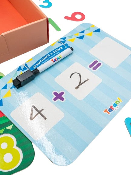 Juego Didáctico Aprendiendo Los Números Para Niños