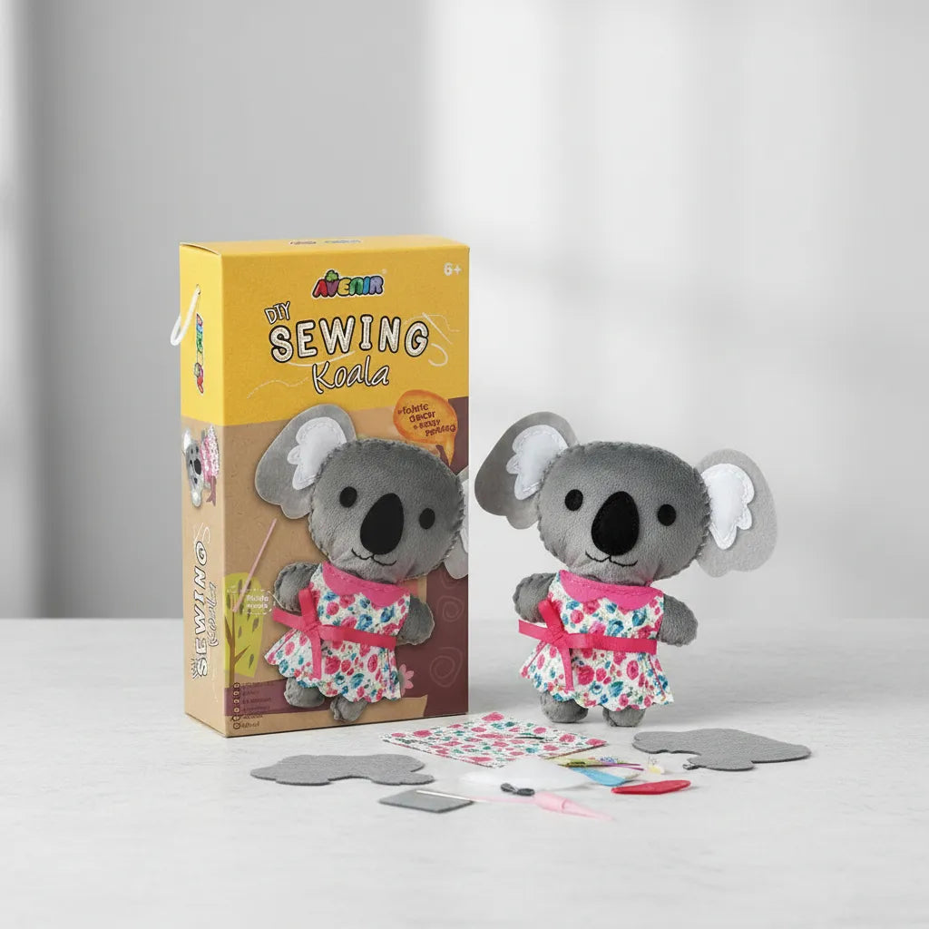 Set De Arte Y Manualidades Amigos Tejidos Koala