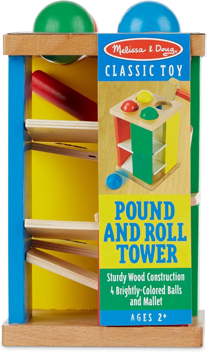 Juguete Torre De Madera Con Bolas Para Niños