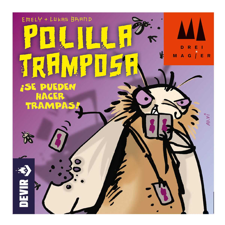 Juego De Mesa Polilla Tramposa niños adultos