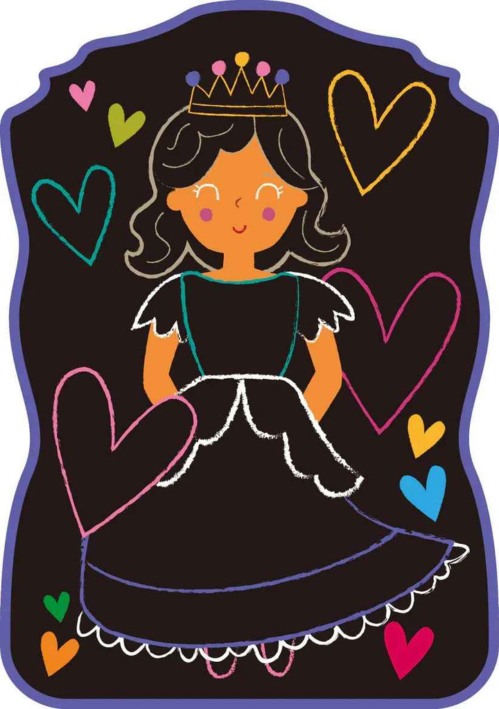 Arte Viste A La Princesa Reutilizable Para Niñas