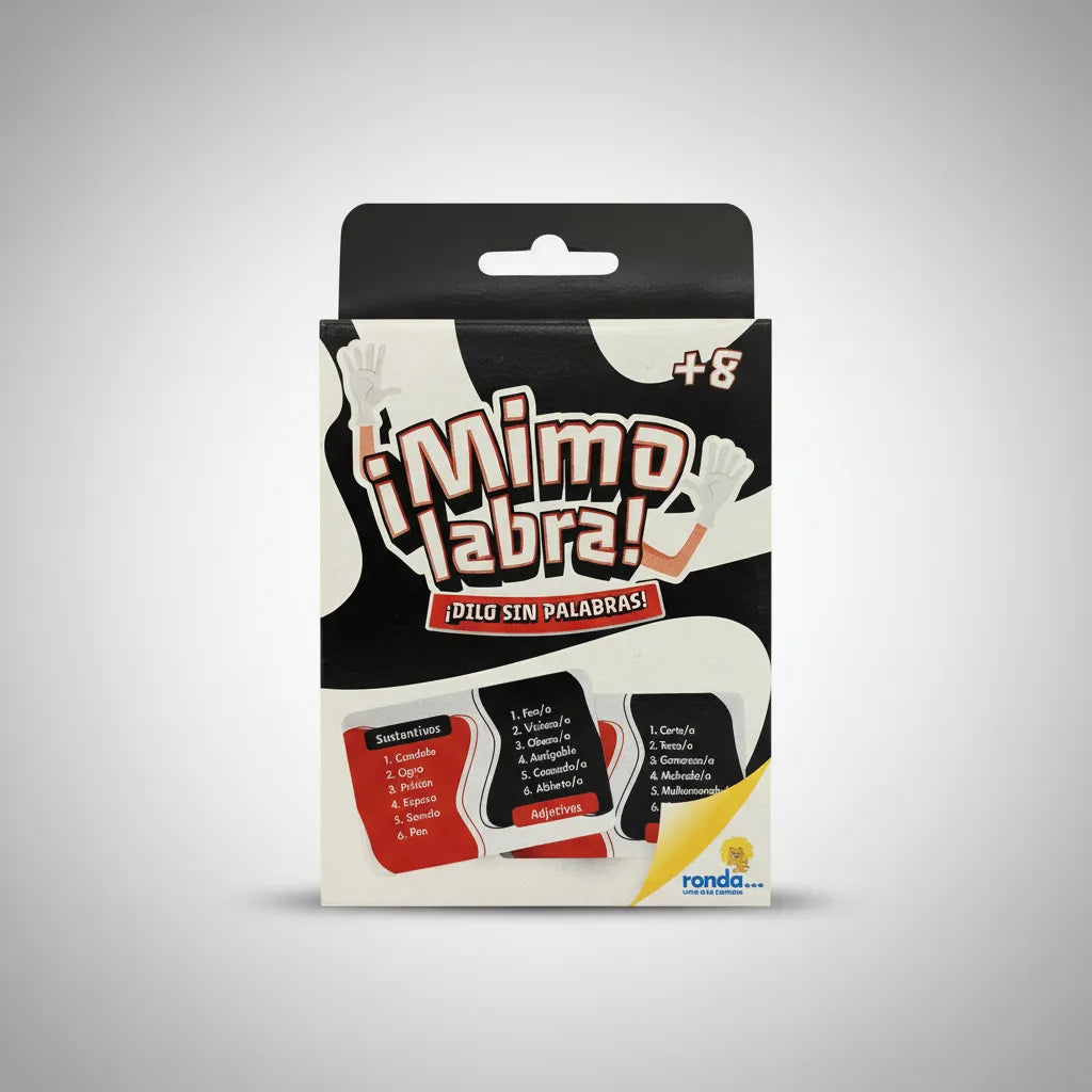 Juego De Mesa Mímica Mimolabra Para Familia