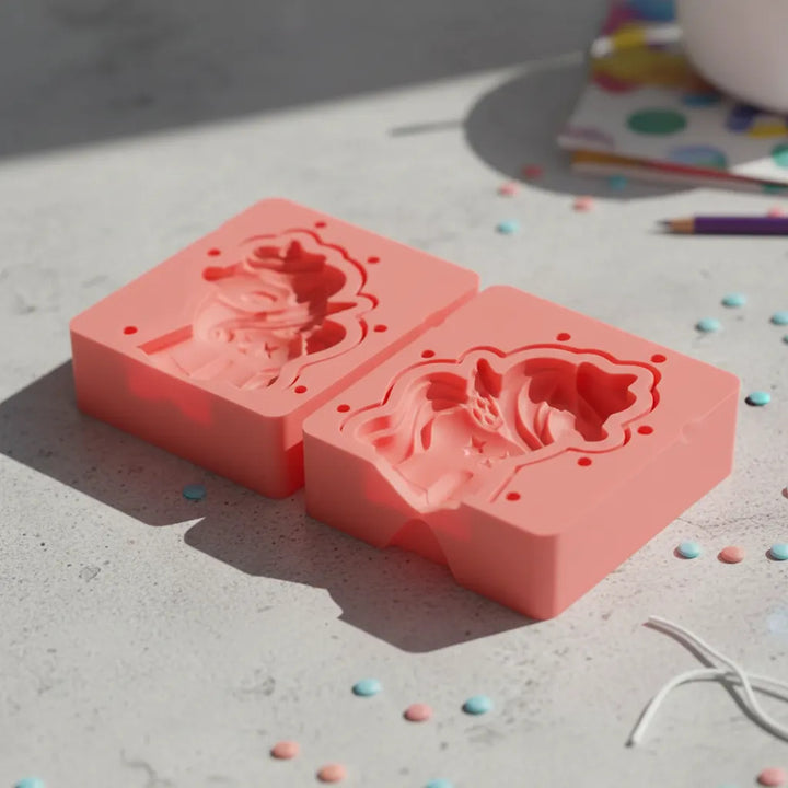 Juego Kit Para Crear Velas De Unicornio 3d