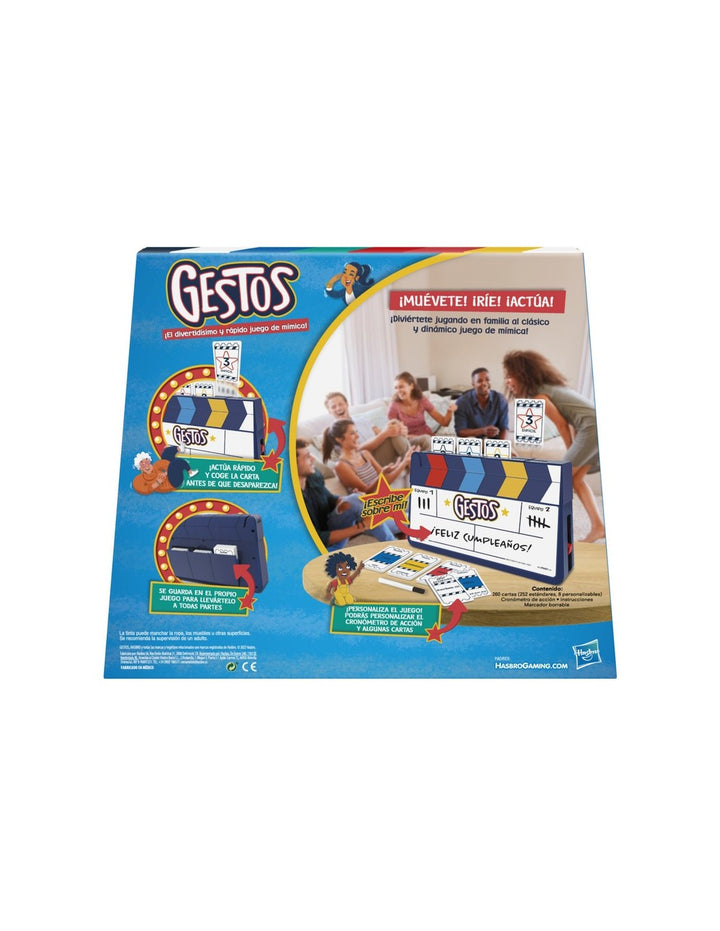 Juego De Mesa Mímica Gestos Para La Familia