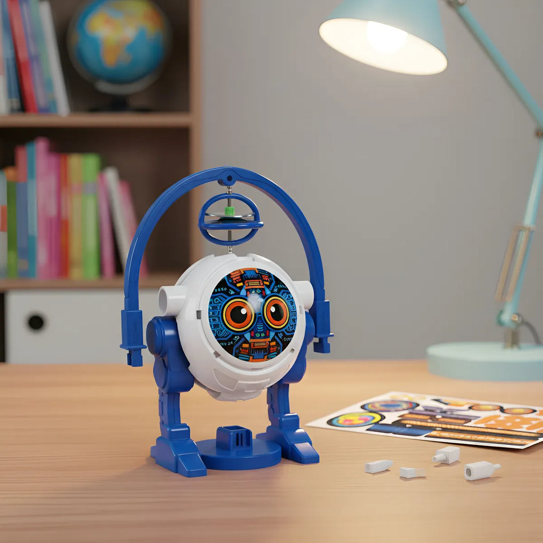 Experimento STEM Giroscopio Espacial Niños