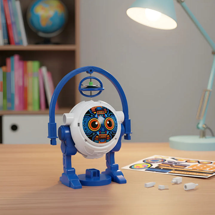 Experimento STEM Giroscopio Espacial Niños