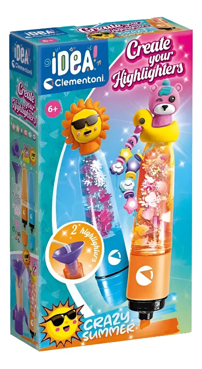 Set Ciencia Crea Tus Resaltadores Clementoni Para Niños