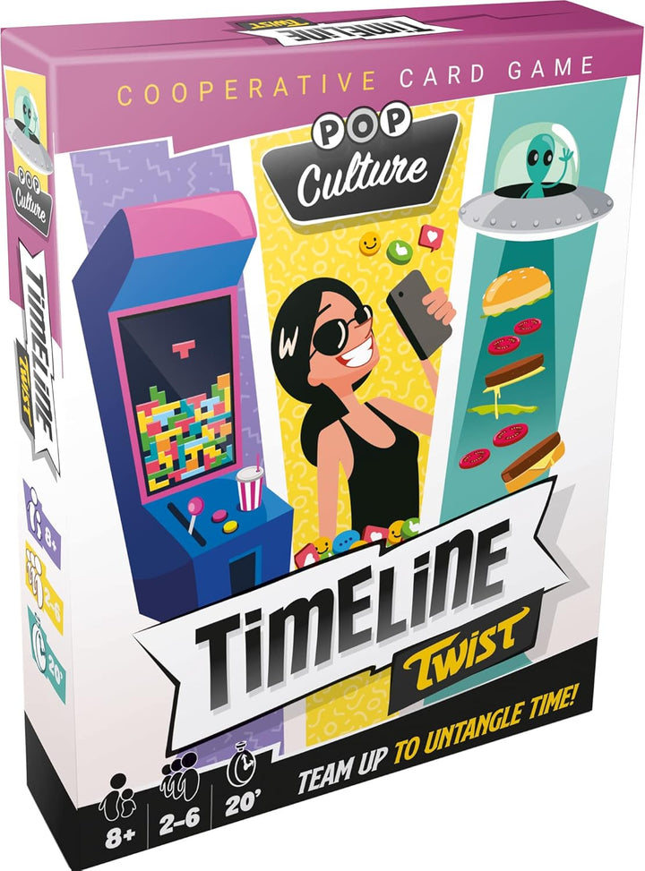 Juego De Mesa Timeline Twist Pop Culture Para Niños