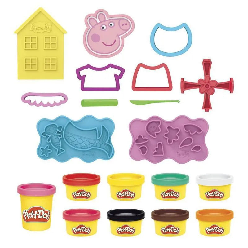 Juego Play-doh Peppa Pig Crea Y Diseña Para Niños