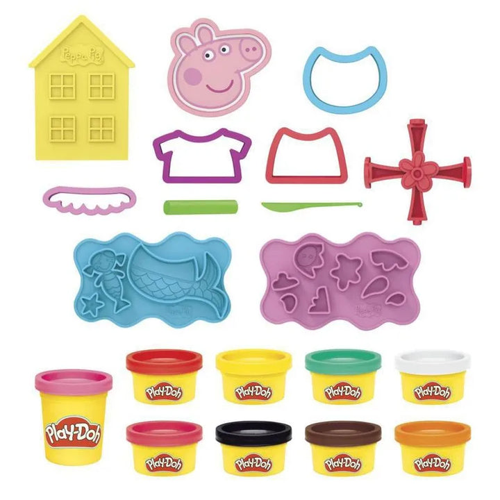Juego Play-doh Peppa Pig Crea Y Diseña Para Niños
