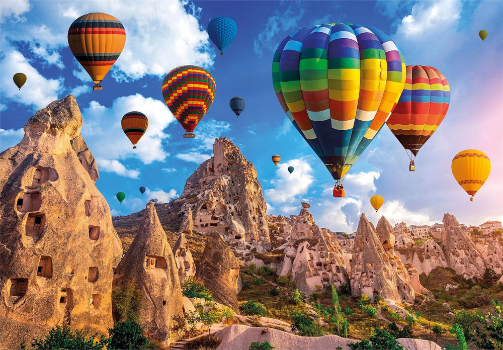 Rompecabezas 1000 Piezas Paisaje De Globos Aerostaticos
