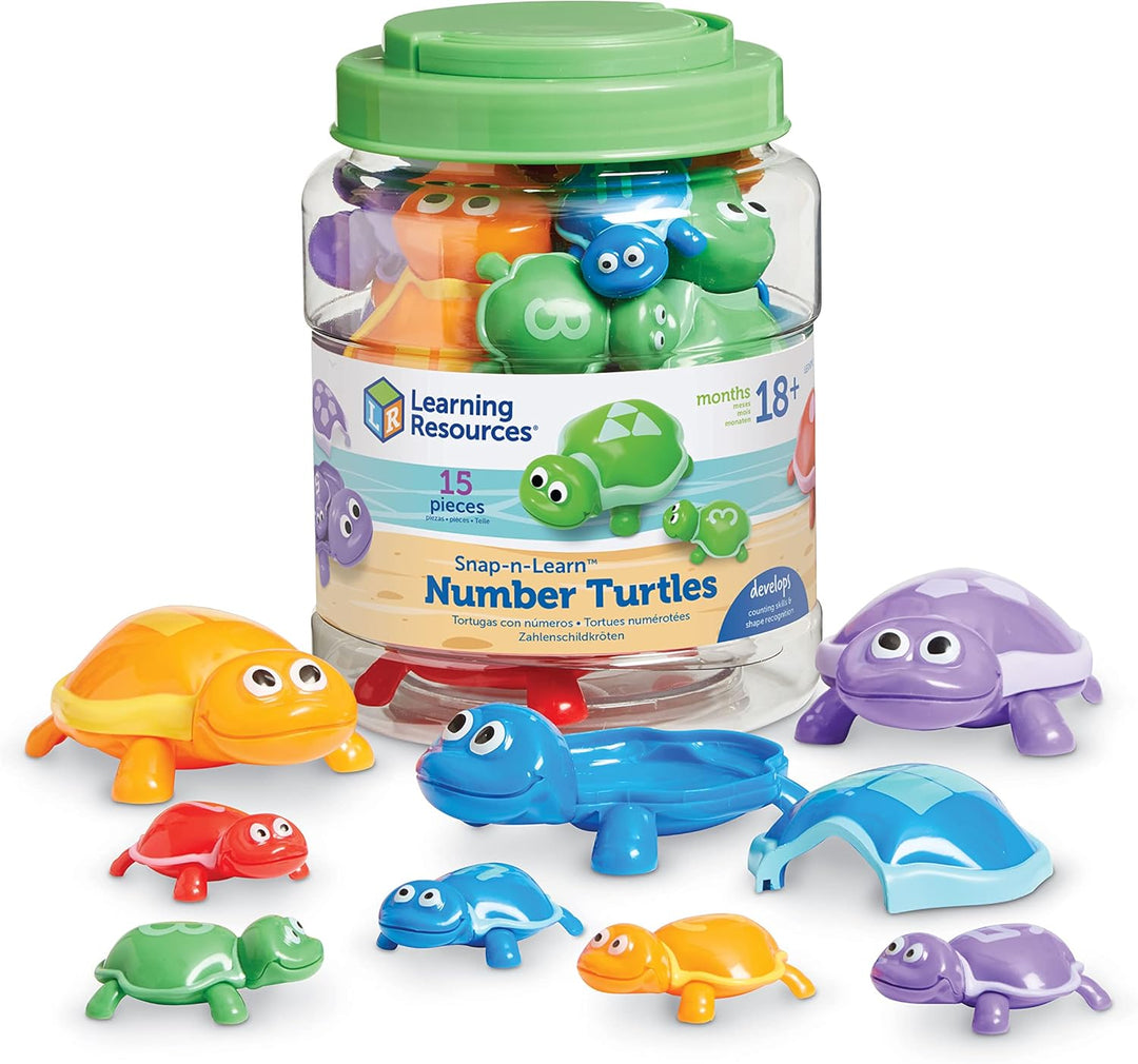 Juego Didáctico Clasificar Con Tortugas Para Niños