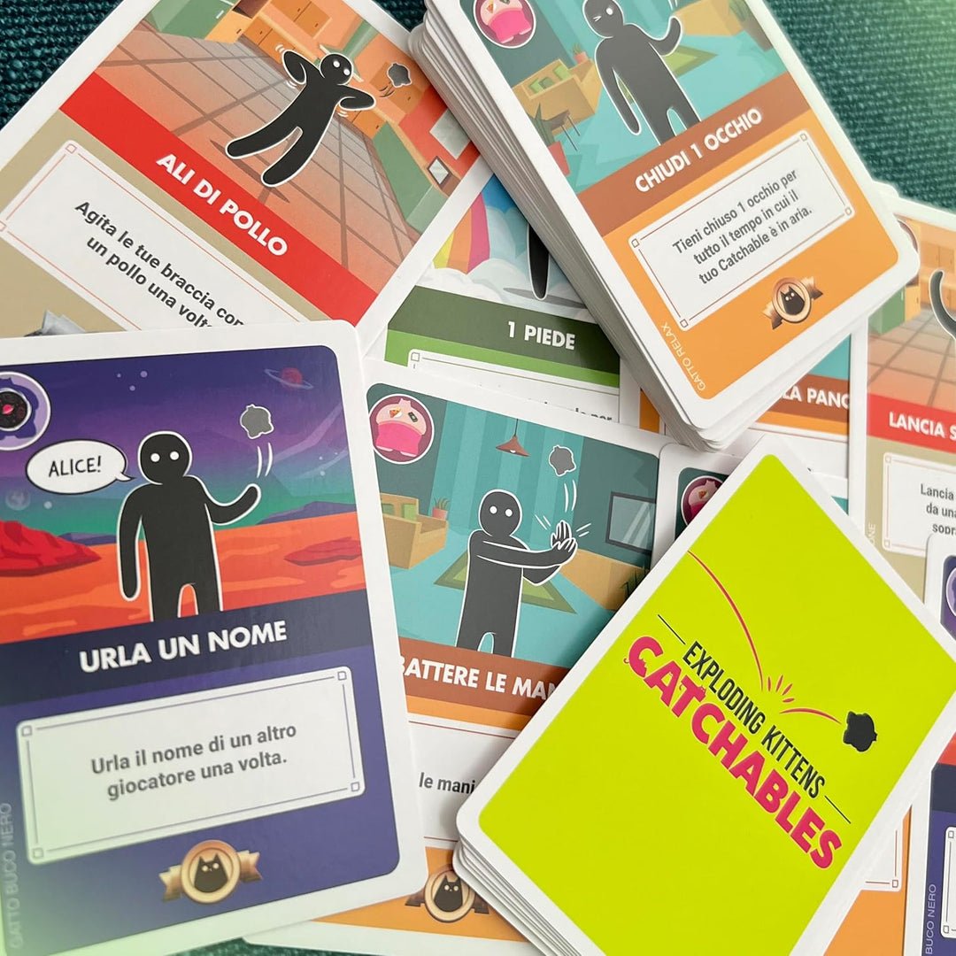 Juego Catchables Gatos Voladores Para Adultos