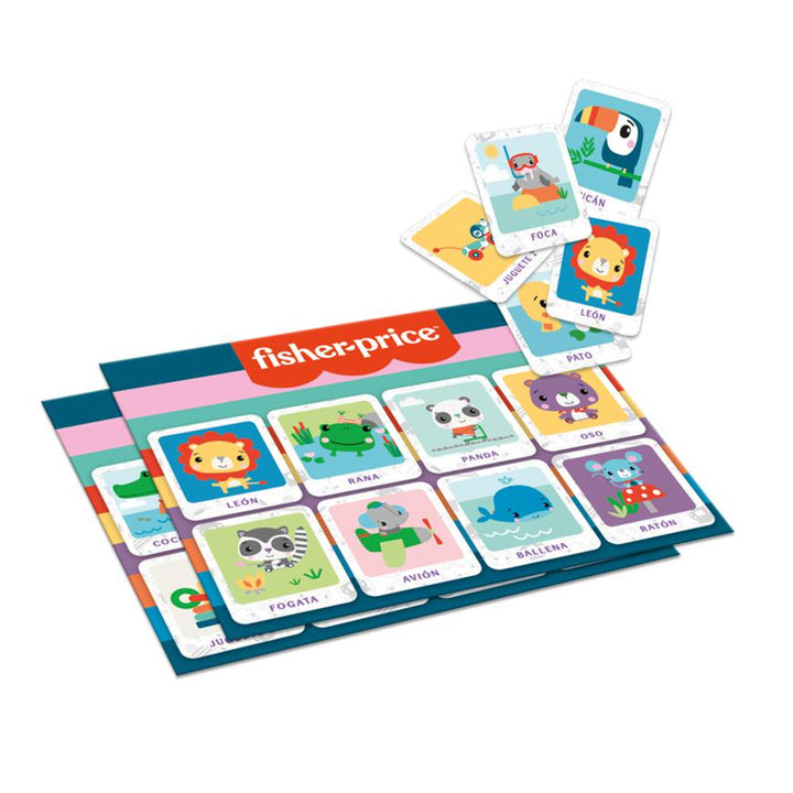 Juego De Mesa Lotería Fisher-price 6 Tableros Niños