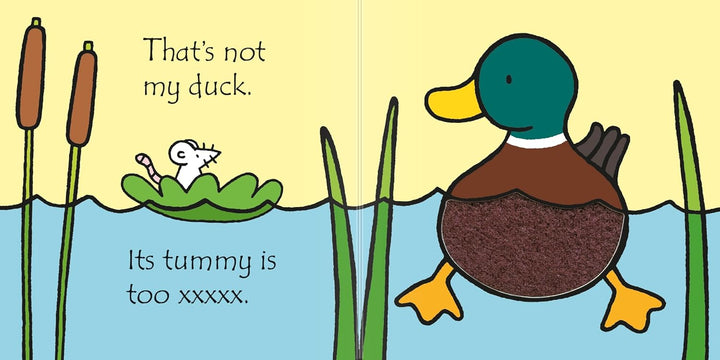 Libro Físico Ilustrado Ese No Es Mi Pato Para Niños