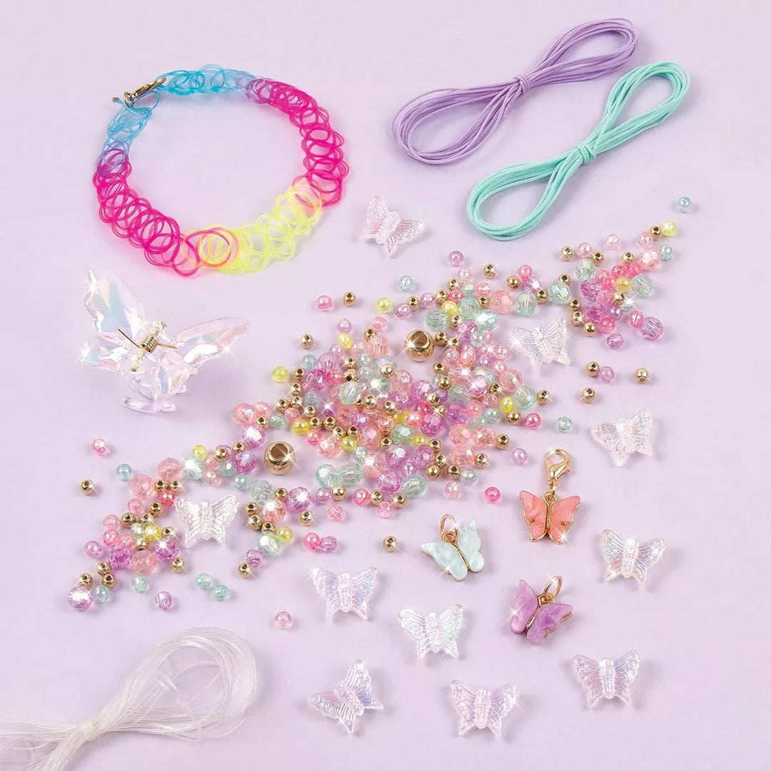 Set De Creación De Pulseras Mariposa Mágicas Para Niñas