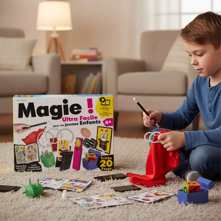 Juego De Magia Con 20 Trucos Fáciles Para Niños