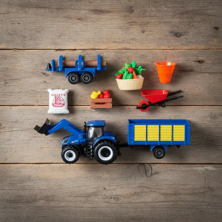 Set De Granja Y Maquinas Diecast Maisto