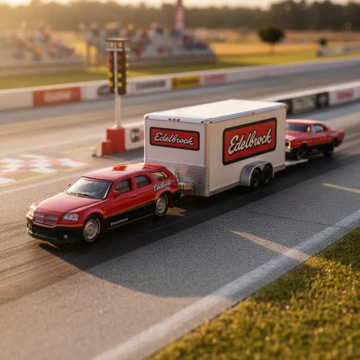 Carro A Escala 1:64 Edelbrock Edición Especial Colección