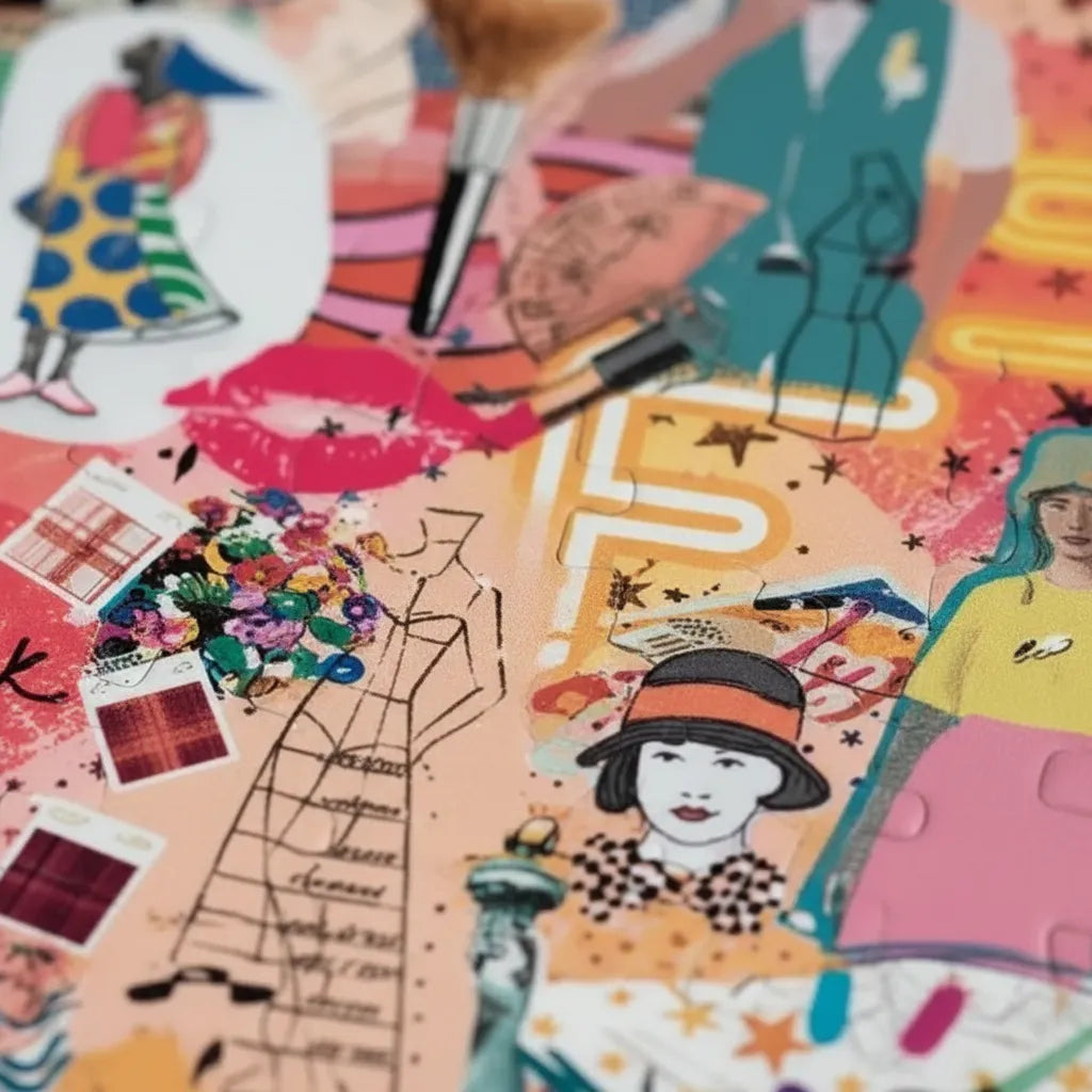 Rompecabezas 1000 Piezas Diseño De Moda Clementoni