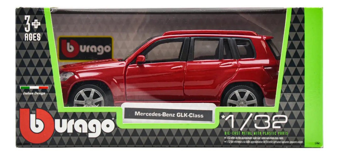 Carro Coleccionable 1/32 Mercedes-benz Glk-class Rojo