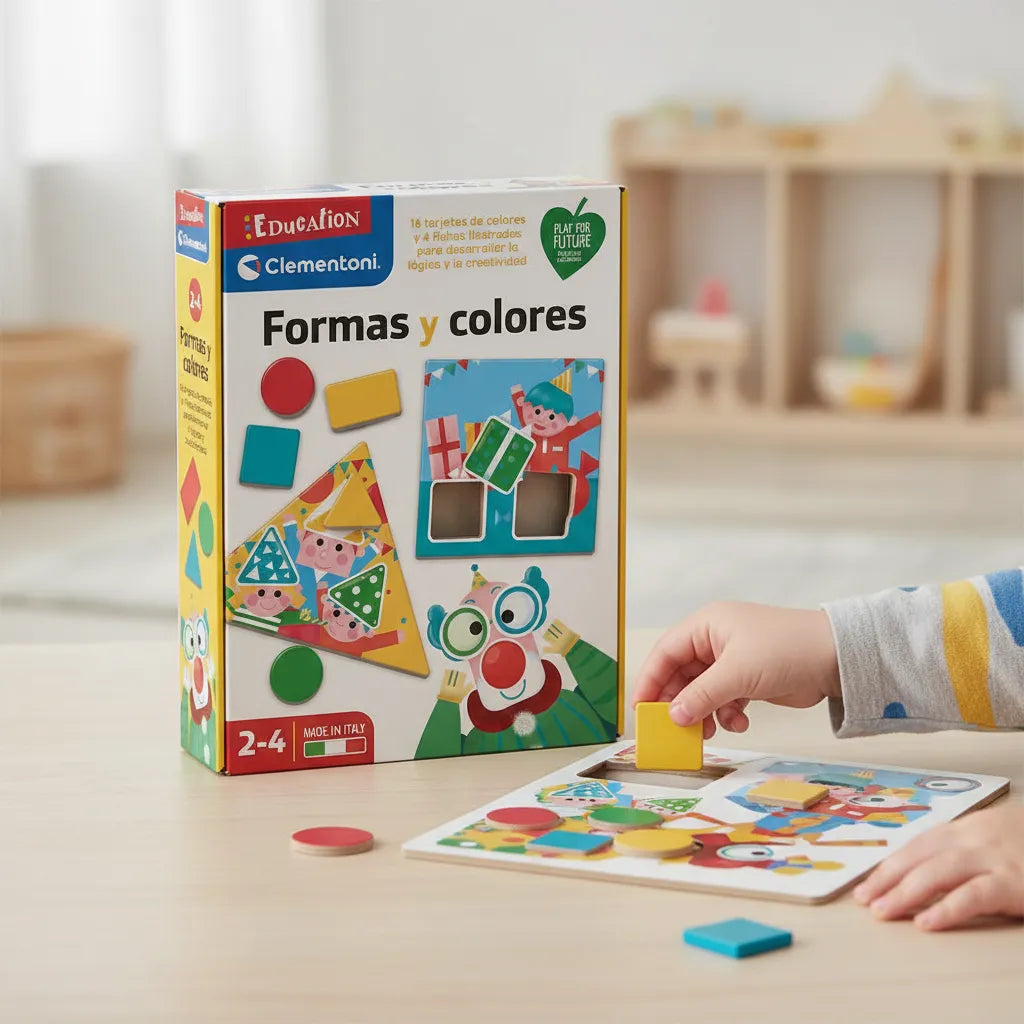 Juego Didactico Aprendiendo Formas Y Colores
