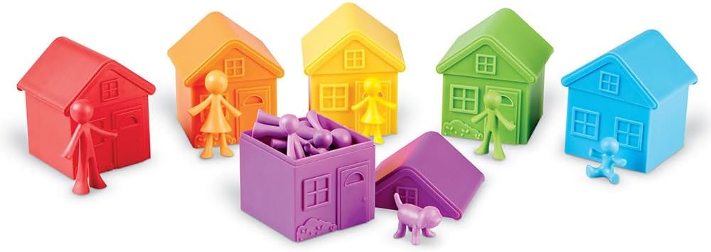 Juego Set Educativo Clasificación familia Para Niños