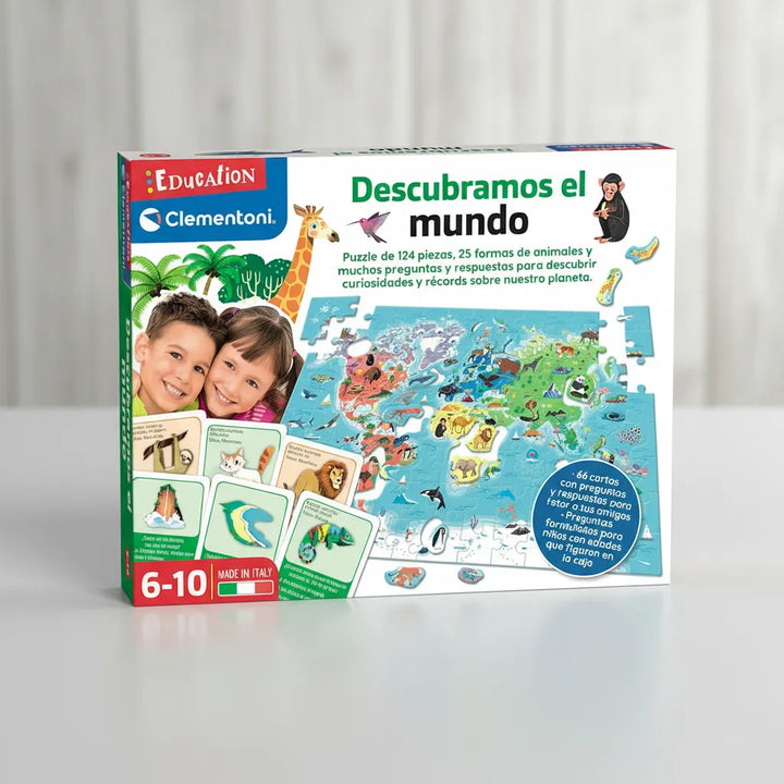 Rompecabezas Y Juego De Mesa Descubre El mundo