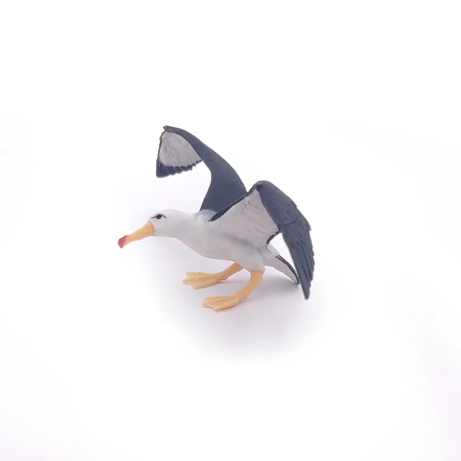 Figura Coleccionable Albatroz Pintado A Mano Papo Para Niños