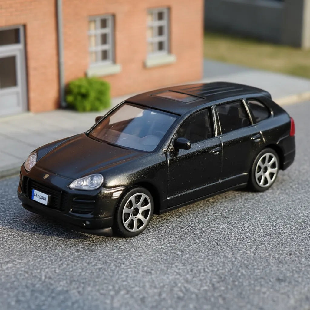Carro Coleccionable Bburago 1:43 Porshe Cayenne Negro