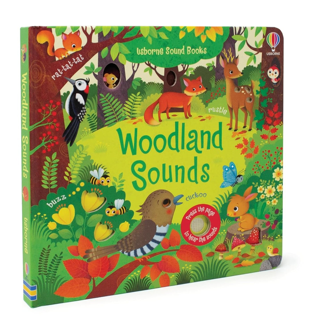 Libro Didáctico Con Sonidos Animales Del Bosque Para Niños