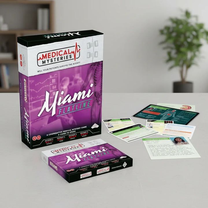 Juego De Mesa Medical Mysteries Miami  Adultos