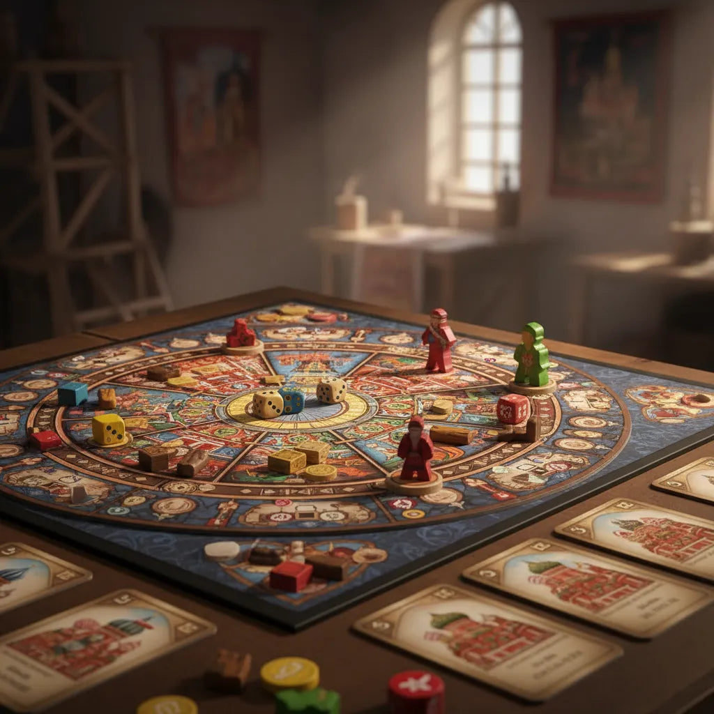 Juego de Mesa La Catedral Roja Familiar