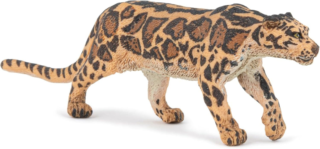 Figura Pantera Nebulosa Pintada A Mano Papo